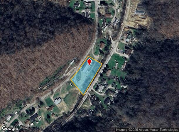 1129 Fields Creek Rd, Winifrede, WV Parcel Map