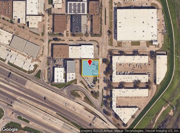 2021 Century Center Blvd, Irving, TX Parcel Map