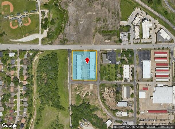  7501 Calmont Ave, Fort Worth, TX Parcel Map