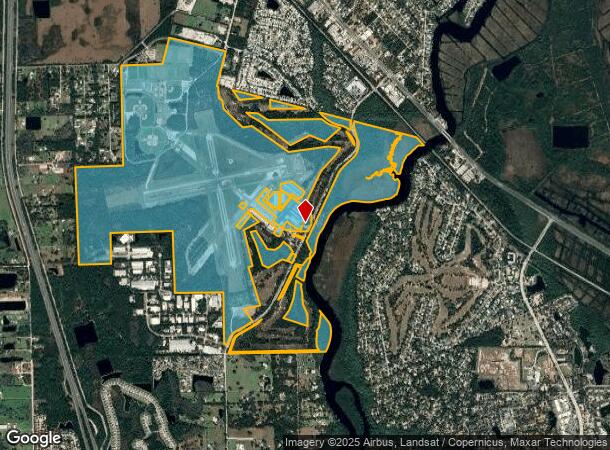760 Airport Rd, Ormond Beach, FL Parcel Map
