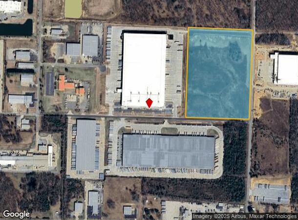  1430 William J Clark Dr, Conway, AR Parcel Map