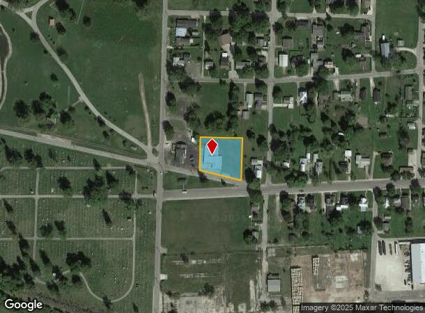  1406 W Oak St, Union City, IN Parcel Map