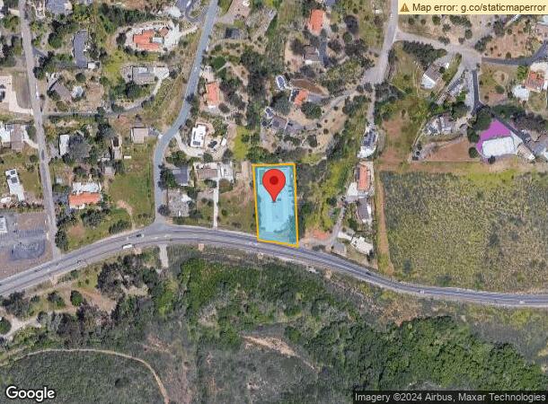  13034 Campo Rd, Jamul, CA Parcel Map