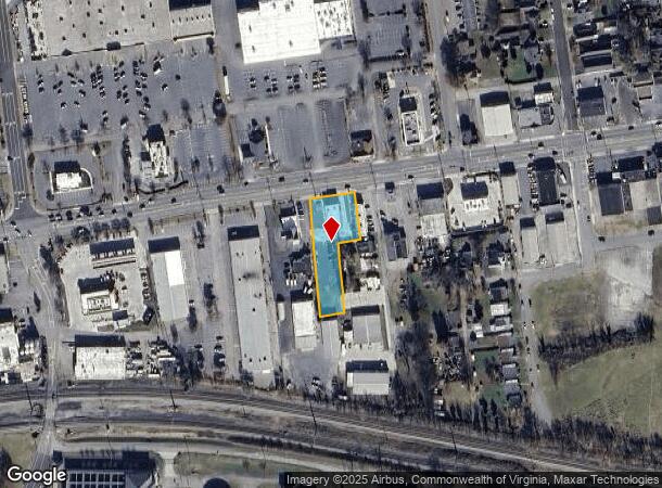  1224 W Main St, Salem, VA Parcel Map