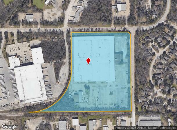 16548 Donwick Dr, Conroe, TX Parcel Map