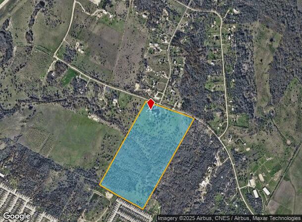  15601 Decker Lake Rd, Manor, TX Parcel Map