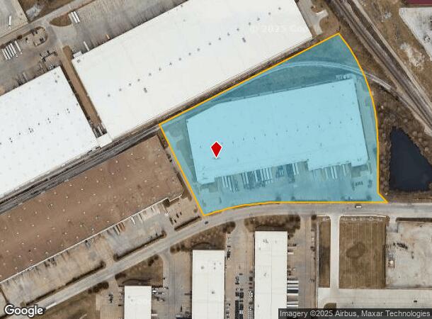 801 Railhead Rd, Fort Worth, TX Parcel Map