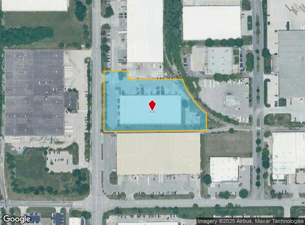  9807 Lackman Rd, Lenexa, KS Parcel Map