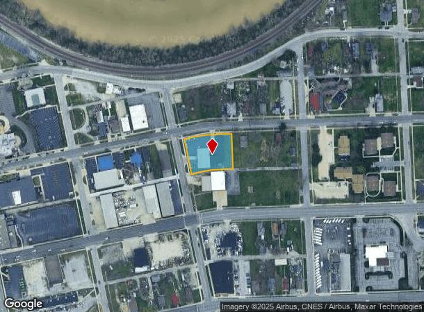  716 E Wayne St, Fort Wayne, IN Parcel Map