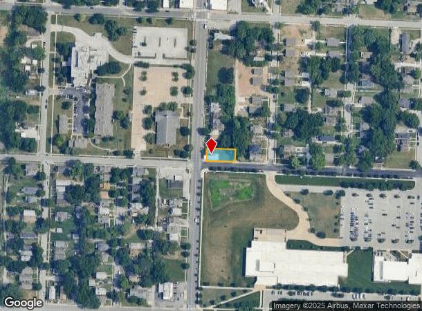 2547 Brooklyn Ave, Kansas City, MO Parcel Map