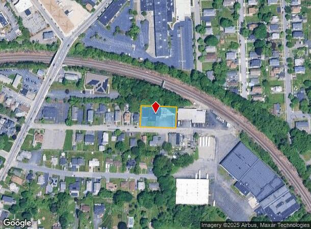 19 Wells St, Worcester, MA Parcel Map