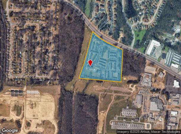  4865 Raleigh Lagrange Rd, Memphis, TN Parcel Map