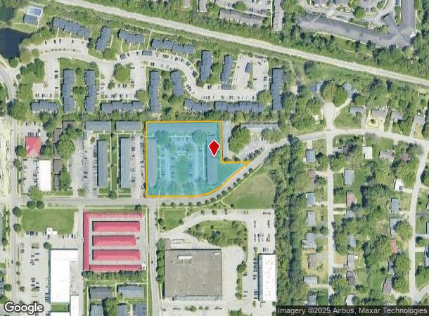 3315 E Longview Ave, Bloomington, IN Parcel Map