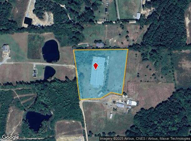 3110 County Line Rd, Angier, NC Parcel Map