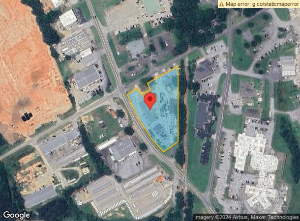  1625 S Broad St, Monroe, GA Parcel Map