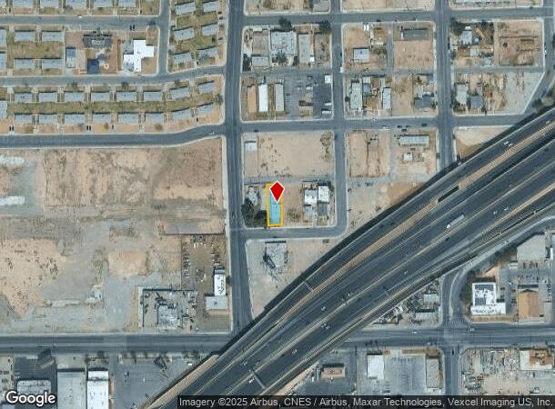  718 W Wilson Ave, Las Vegas, NV Parcel Map