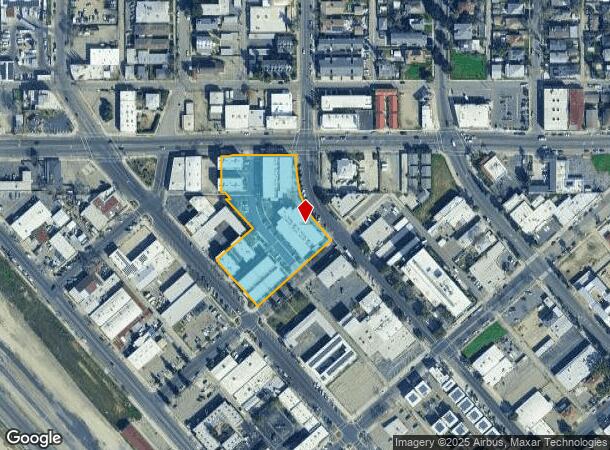 1915 Fulton St, Fresno, CA Parcel Map