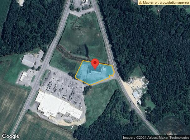  1605 S Main St, Lillington, NC Parcel Map