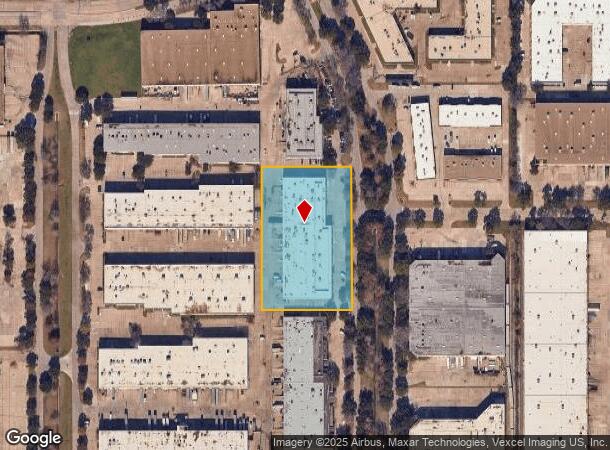  2110 Hutton Dr, Carrollton, TX Parcel Map