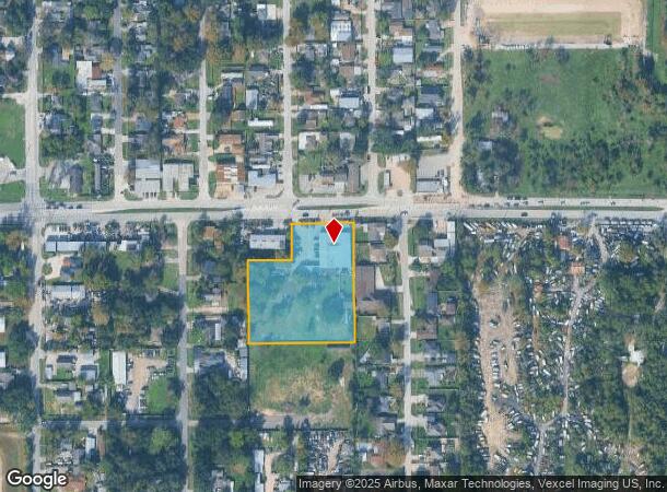 658 Aldine Mail Route Rd, Houston, TX Parcel Map