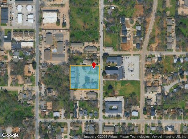 812 N Center St, Arlington, TX Parcel Map