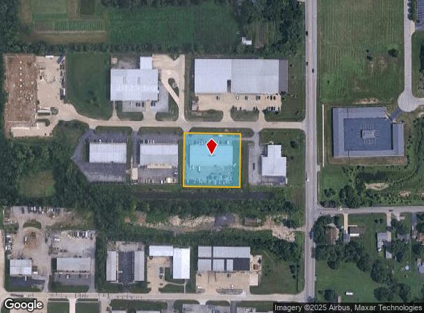 3909 Fourier Dr, Fort Wayne, IN Parcel Map