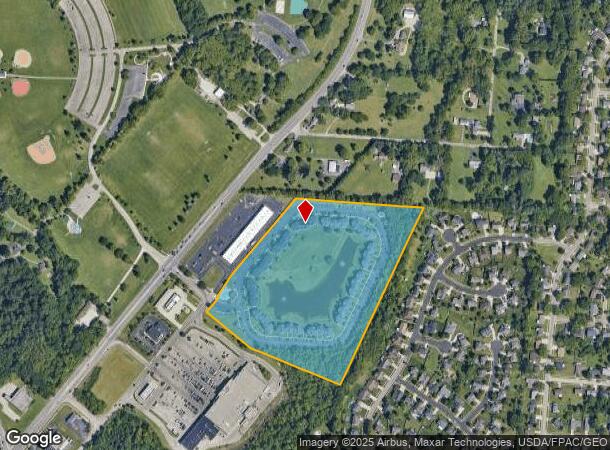  3839 Cloud Park Dr, Dayton, OH Parcel Map