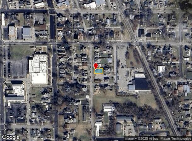  617 Carter St, Seymour, IN Parcel Map