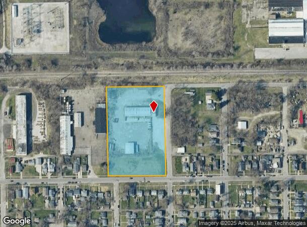  1511 Pulaski St, South Bend, IN Parcel Map