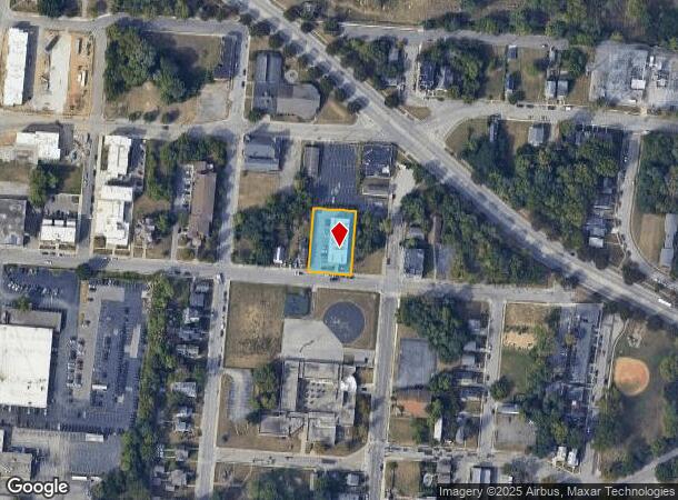  1118 Chapel St, Cincinnati, OH Parcel Map