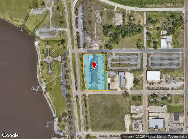 401 N Lake Shore Dr, Lake Charles, LA Parcel Map