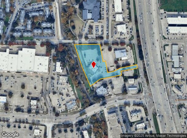  1509 N Central Expy, Plano, TX Parcel Map