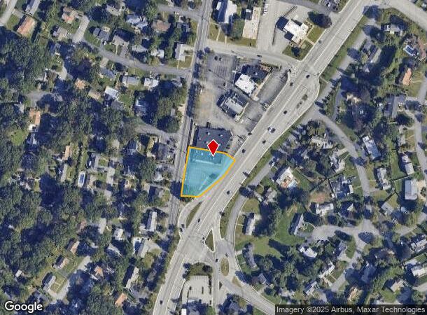  1301 Reservoir Ave, Cranston, RI Parcel Map