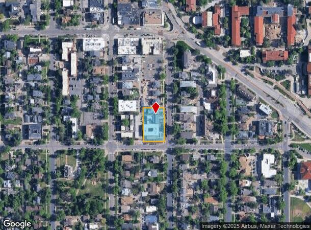  1027 14Th St, Boulder, CO Parcel Map