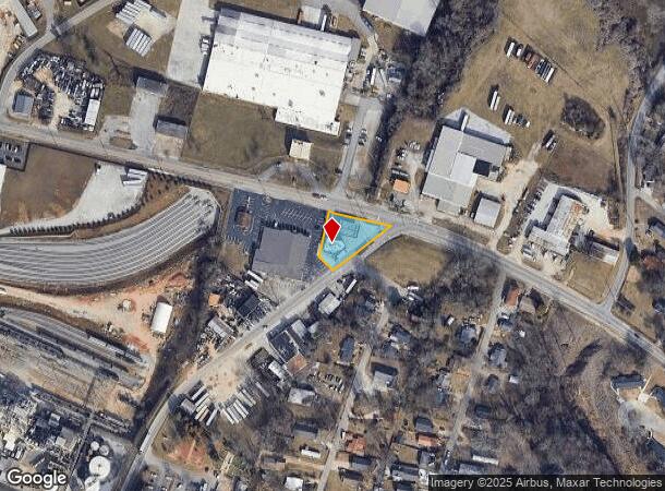  1000 Athens St, Gainesville, GA Parcel Map