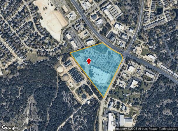  4500 Williams Dr, Georgetown, TX Parcel Map