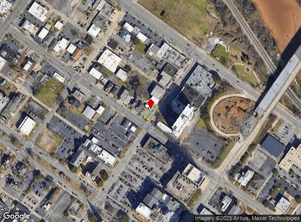  705 Walnut St, Macon, GA Parcel Map