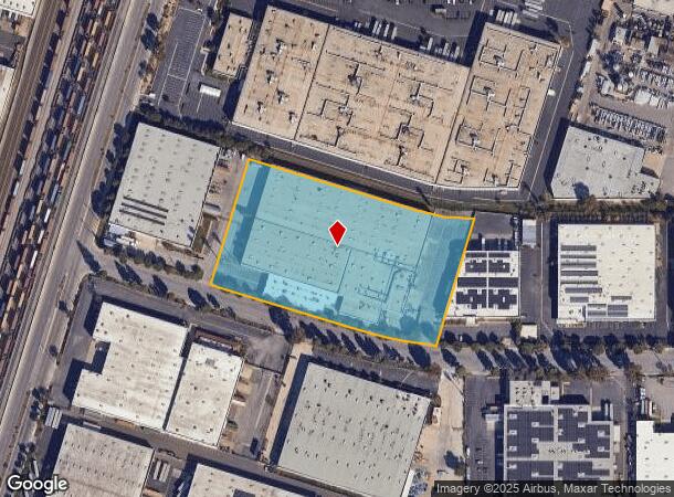  2575 E El Presidio St, Long Beach, CA Parcel Map