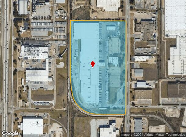  7600 Will Rogers Blvd, Fort Worth, TX Parcel Map