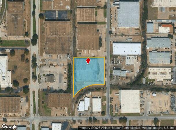 407 113Th St, Arlington, TX Parcel Map
