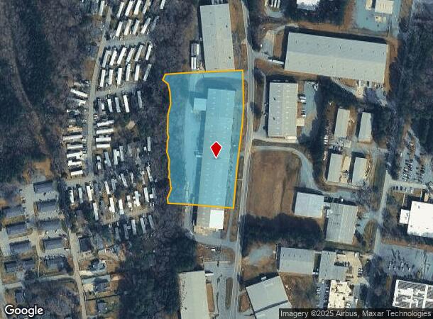  631 N Secrest Ave, Monroe, NC Parcel Map