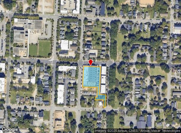 500 E Davie St, Raleigh, NC Parcel Map