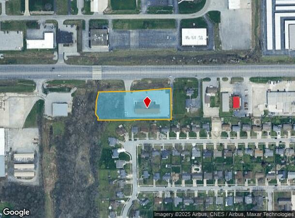 1415 W Coliseum Blvd, Fort Wayne, IN Parcel Map