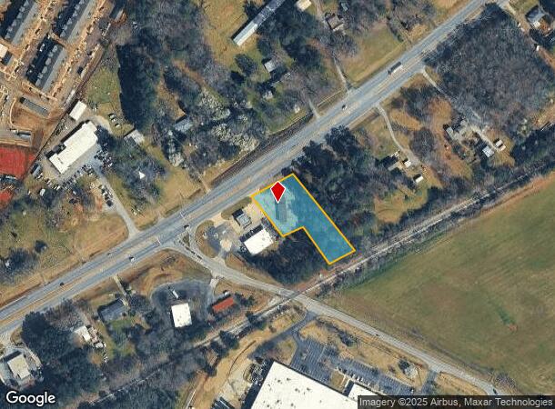  1116 Hull Rd, Athens, GA Parcel Map