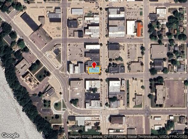  105 Downtown Plz, Fairmont, MN Parcel Map