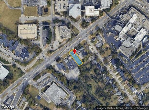  1610 Harrodsburg Rd, Lexington, KY Parcel Map