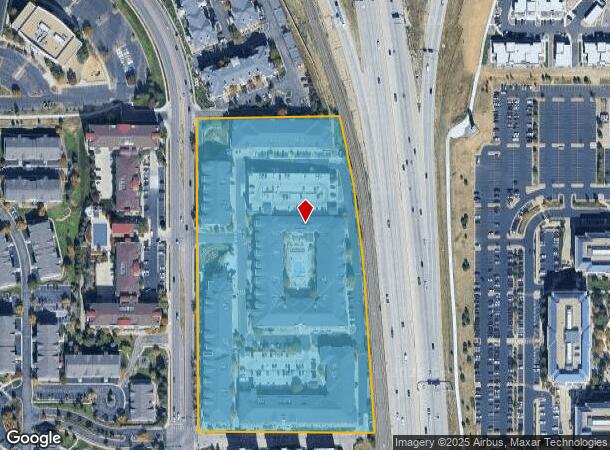 10175 Park Meadows Dr, Lone Tree, CO Parcel Map