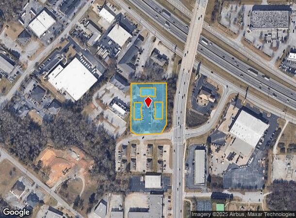  1255 Commercial Dr Sw, Conyers, GA Parcel Map