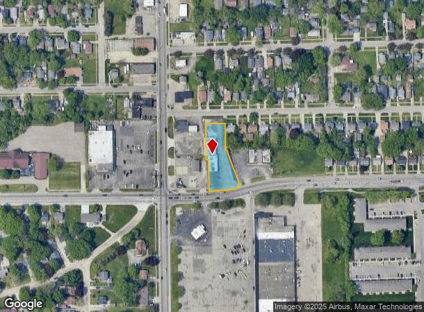  950 W Hemphill Rd, Flint, MI Parcel Map