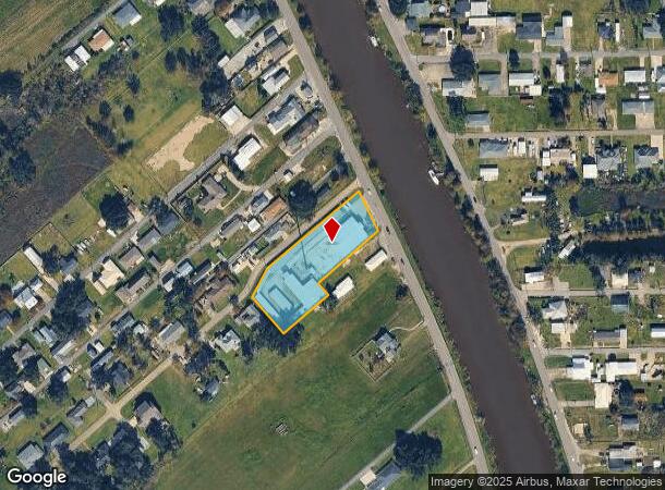  15378 W Main St, Cut Off, LA Parcel Map